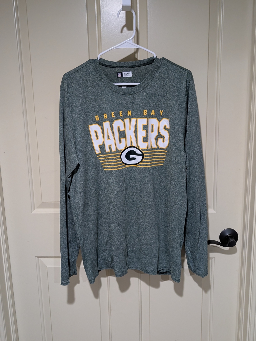 Green Bay Packers Long Sleeve Shirt Large
